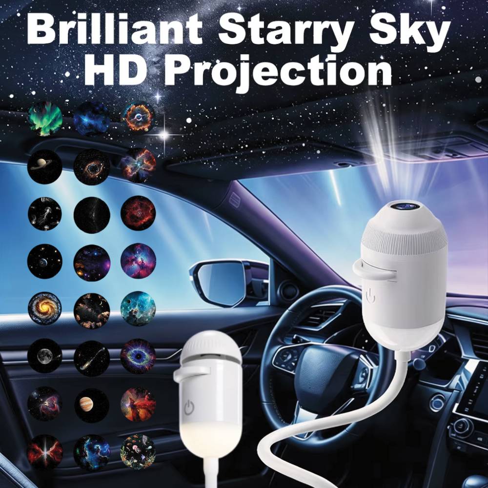 Planetarium Projector Home - Mini projecteur d'étoiles USB avec films